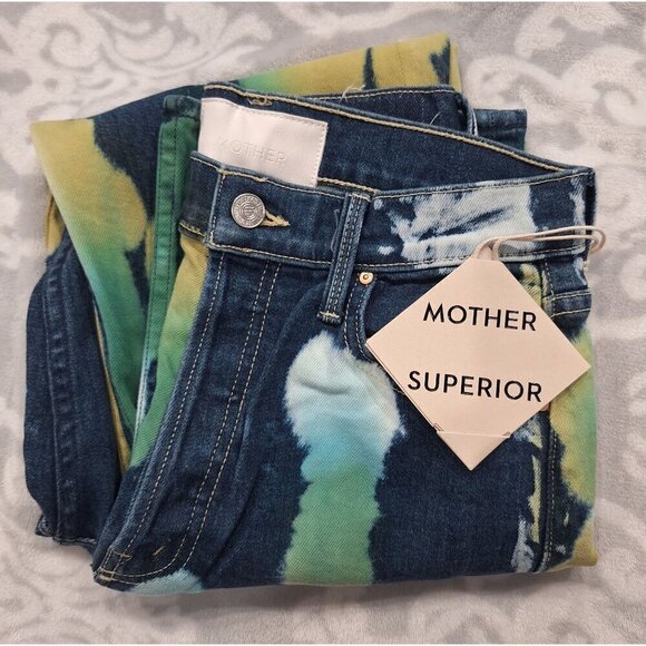 NWT Mother The Thrasher Flood Lava Lamp/Size 26 - Picture 7 of 8